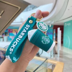 NWOT Starbucks Bearista Frappe Keychain